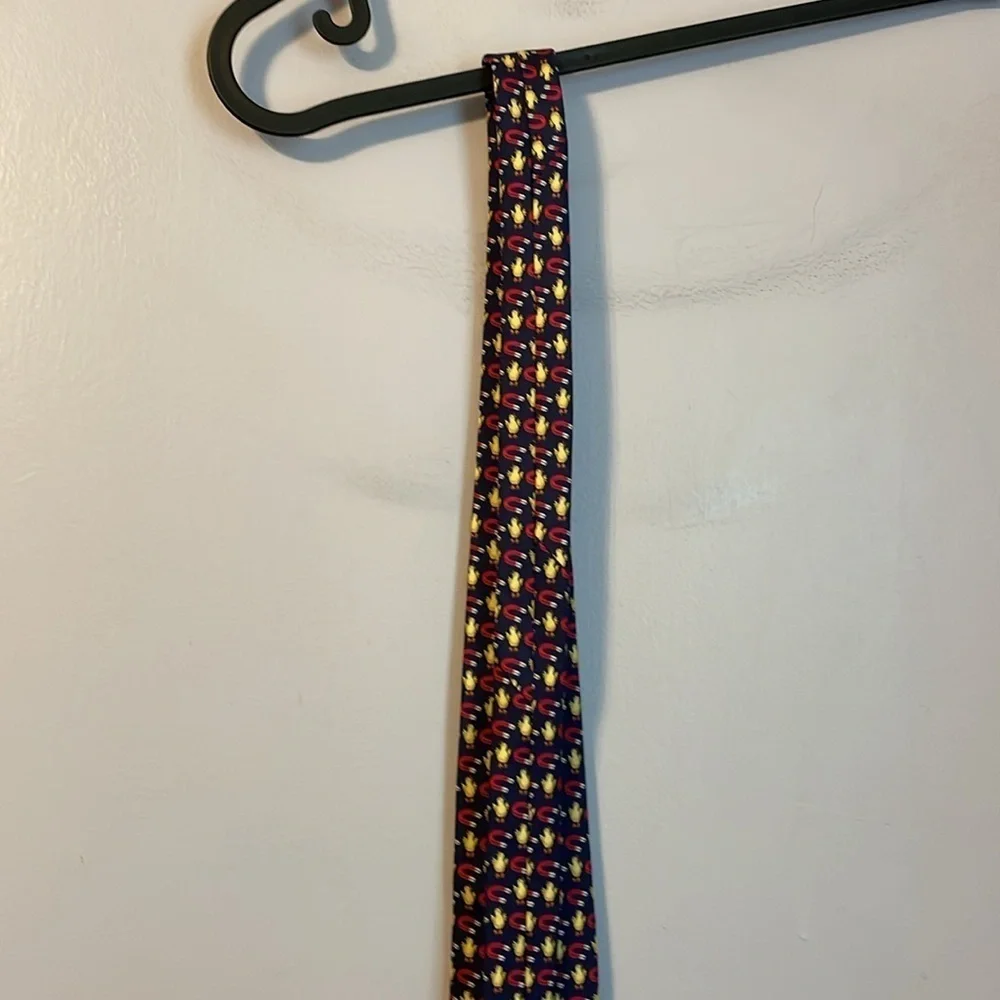 LazyJack Press Chick Magnet Silk Necktie Tie OS